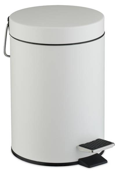 Kosmetikeimer 3 Liter Schwarz - Weiß
