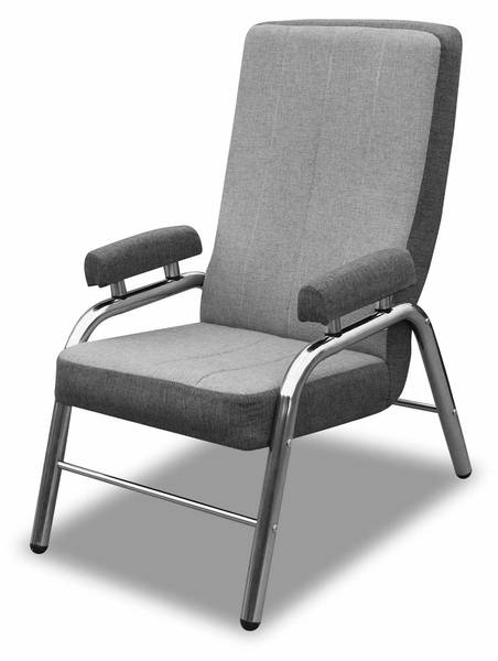 Sessel Lile Grau - Holzwerkstoff - 64 x 102 x 52 cm