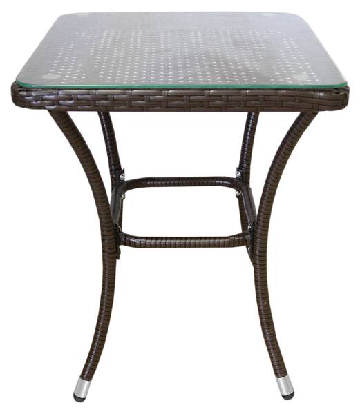 Jardi  Rattan Bistro Set Braun Braun - Rattan - 61 x 92 x 59 cm