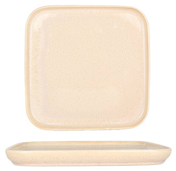 Assiette de service Mira 2 él. Porcelaine - 22 x 1 x 22 cm