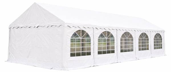 Partytent MILAAN wit - kunststof - 500 x 200 x 1000 cm
