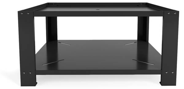 Waschmaschinen Untergestell Ecoslim Schwarz - Metall - 63 x 31 x 54 cm