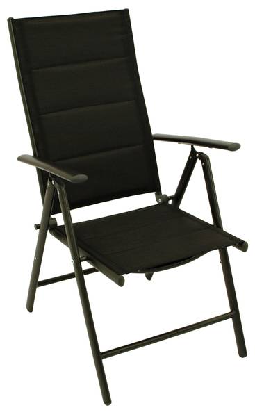 Gartengarnitur ALCUDIA 5-teilig Schwarz - Grau - Aluminium - 70 x 76 x 70 cm