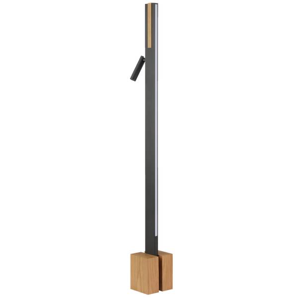 Stehlampen 1920185113129145 1 Schwarz - Metall - 14 x 131 x 14 cm