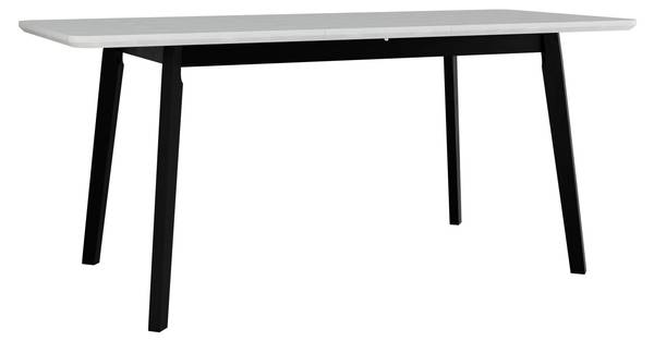 Tisch Oslo VII Schwarz - Weiß