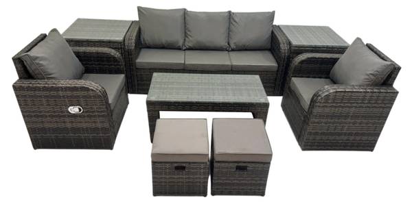 Gartengarnitur Set Q(5-8er-Set) Anzahl Teile im Set: 8