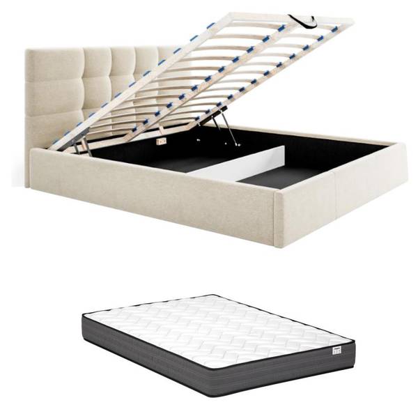 Bett mit Bettkasten ELIAVA 170 x 213 cm