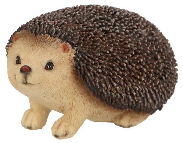 Gartenfigur Igel Braun - Harz - 9 x 8 x 15 cm