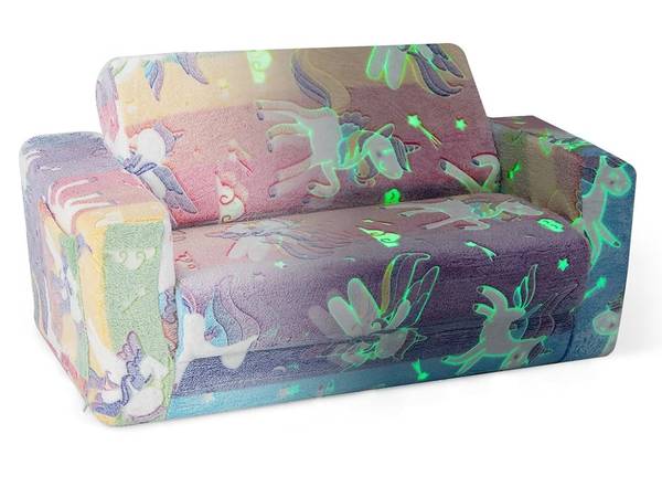 Kindersofa HY10150CL Textil - 80 x 42 x 51 cm