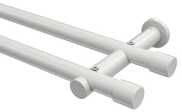 Gardinenstange 2-Lauf Platon Santo Breite: 140 cm