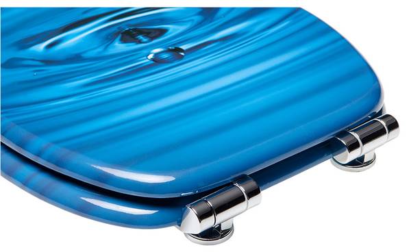 WC-Sitz Tropfen Tiefe: 48 cm