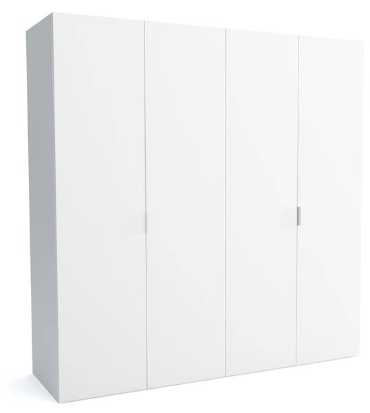 Kleiderschrank MAT B Weiß