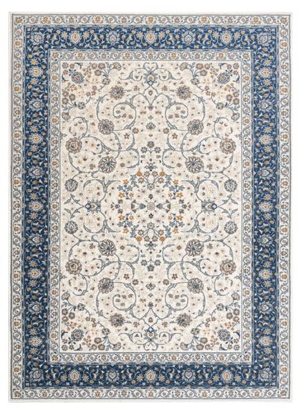 Teppich Wolle Nain Rahmen Ornament Beige - Wolle - 240 x 1 x 340 cm