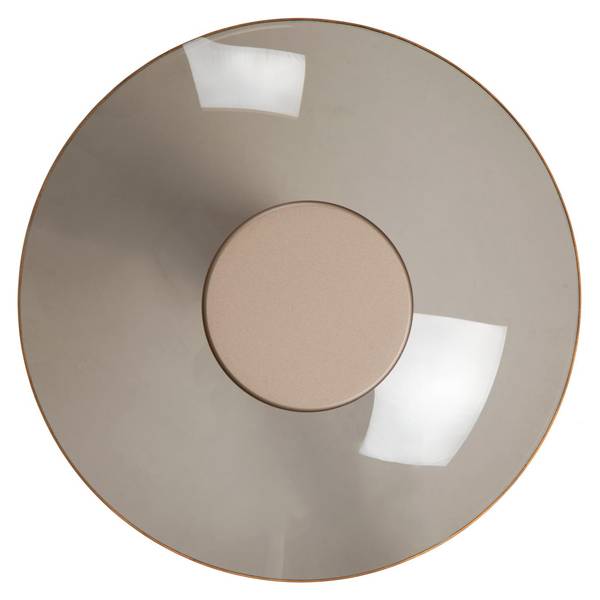 Wandleuchte SANTIAGO Orange - Glas - Metall - 23 x 8 x 23 cm