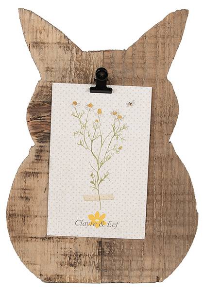 Bilderrahmen Kaninchen Ayaaya&Cosy Braun - Holzwerkstoff - 2 x 25 x 18 cm