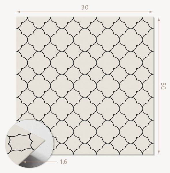 Vinyl tegels 00033377 (9er - Set) 30 x 30 cm