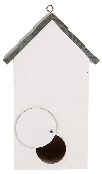 Vogelhaus Sophia Garden Weiß - Holzwerkstoff - 10 x 22 x 15 cm