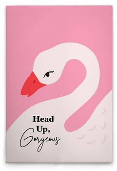 Leinwandbild Head Up 40 x 60 cm
