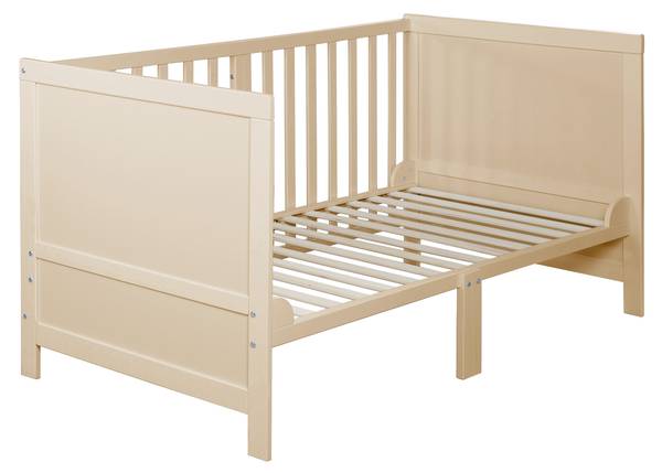 Babybed Sleep bruin - plaatmateriaal op houtbasis - 78 x 78 x 142 cm