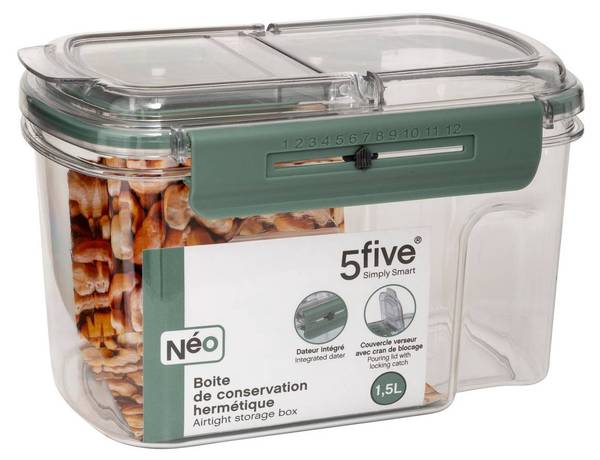 Boîte de conservation NEO Matière plastique - 14 x 13 x 19 cm