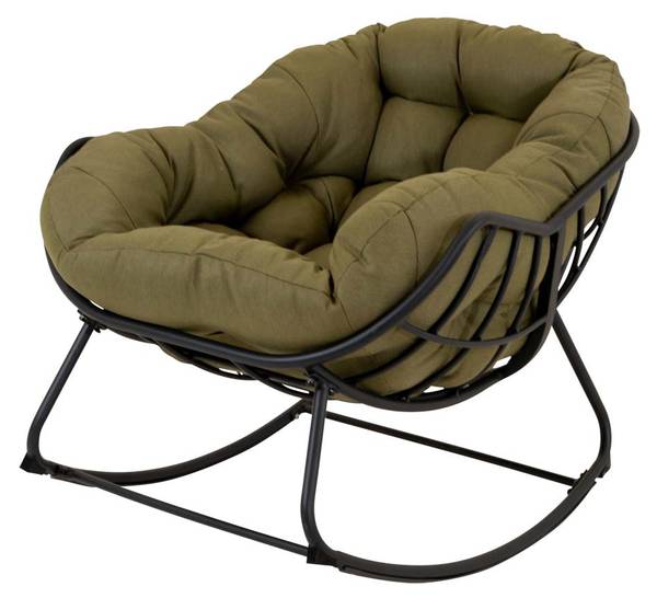 Bistro-Sessel COZY Grün - Metall - 117 x 50 x 97 cm