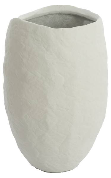 Vase TINGRI Weiß - 39 x 58 x 39 cm