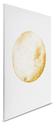Leinwandbild Golden Moon 50 x 75 cm