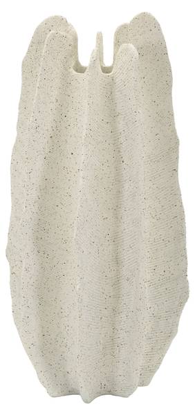 Vaas Ester beige - hars - 23 x 50 x 23 cm