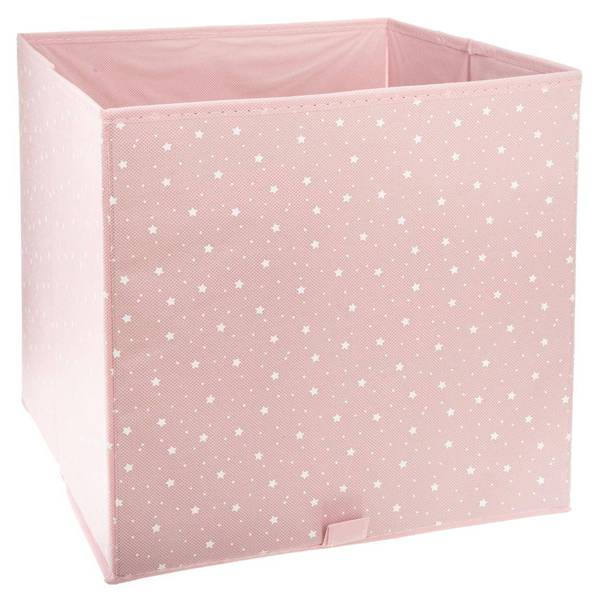 Aufbewahrungsbehälter für Kinder AMY Pink - Papier - 29 x 29 x 29 cm