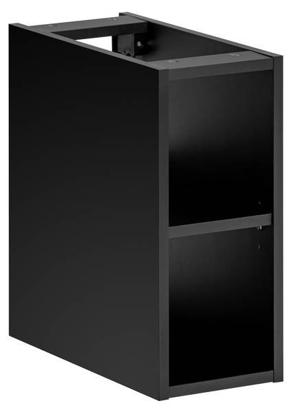 Regal SANTA FE Schwarz - Holzwerkstoff - 20 x 46 x 44 cm