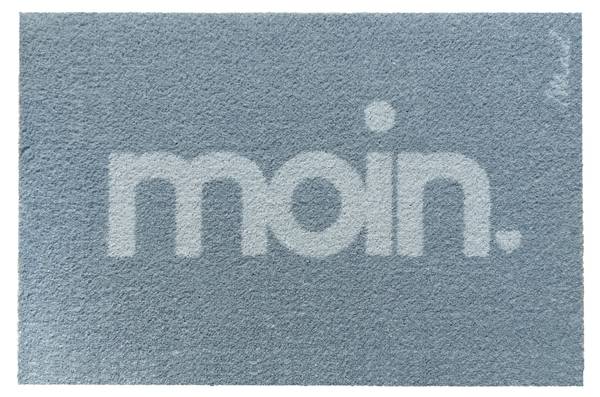 Fußmatte Greta Blau - Textil - 50 x 1 x 75 cm
