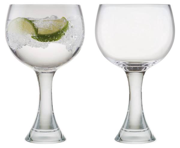 Gin-Gläsern Manhattan 2er-Set Glas - 25 x 20 x 12 cm
