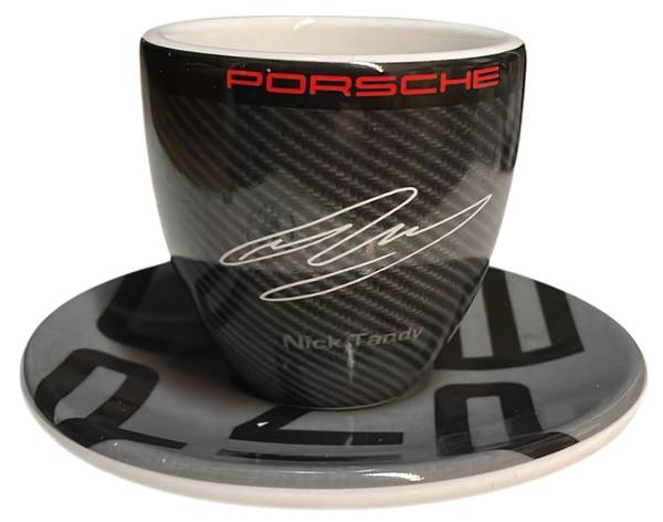 Espressotasse Porsche 919 Hybrid 1-tlg Schwarz - Keramik - 7 x 8 x 9 cm