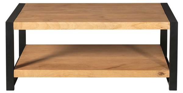Couchtisch BOAZ Braun - Massivholz - 110 x 45 x 60 cm
