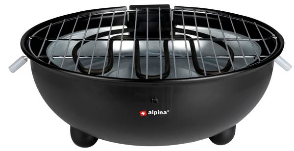 Grill MEALBA610011 Schwarz - Metall - 32 x 13 x 35 cm