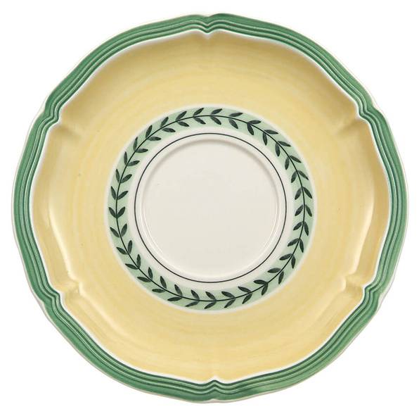 Suppenuntertasse French Garden Fleurence Porzellan - 17 x 2 x 17 cm