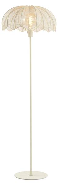 Stehleuchte ESPELO Weiß - Metall - 47 x 150 x 47 cm
