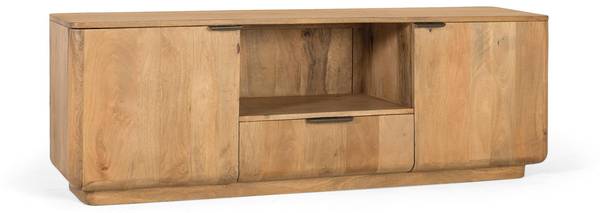 TV-Schrank 1937 Braun - Massivholz - 160 x 56 x 40 cm