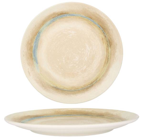 Speiseteller Tranquil 2er set Porzellan - 27 x 2 x 27 cm