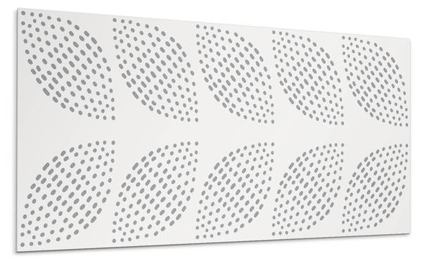 Klebepaneele Blatt Punkte 100 x 50 cm