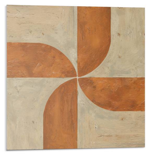Fliesen Arkaden Geometrie 4er Set 50 x 50 cm