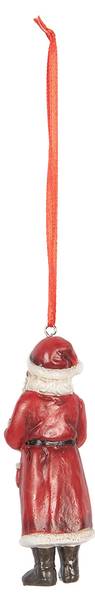 Weihnachtsanhänger Santa MC665595 Rot - Kunststoff - 3 x 12 x 4 cm