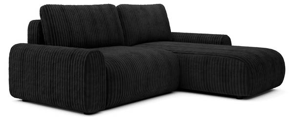 Hoekbank LELU zwart
