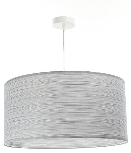 Hängeleuchte  Mesh-Textil Grau