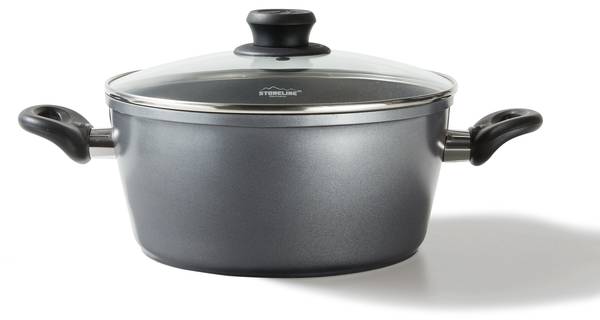 Kochtopf Alvarenga Aluminium - Anthrazit - ø 28