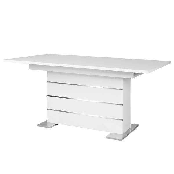 Table extensible 6-8 personnes - Rectang Blanc