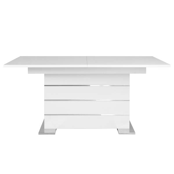 Table extensible 6-8 personnes - Rectang Blanc