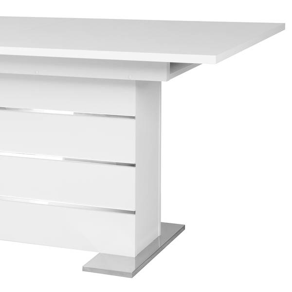 Table extensible 6-8 personnes - Rectang Blanc