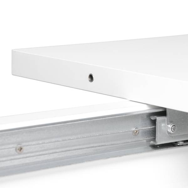 Table extensible 6-8 personnes - Rectang Blanc