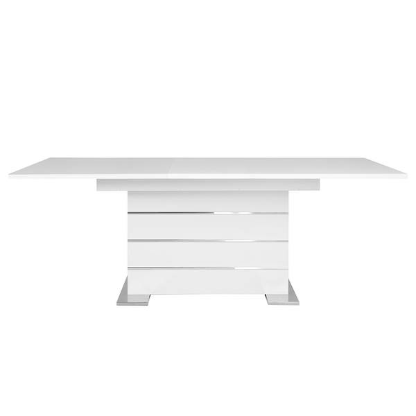 Table extensible 6-8 personnes - Rectang Blanc